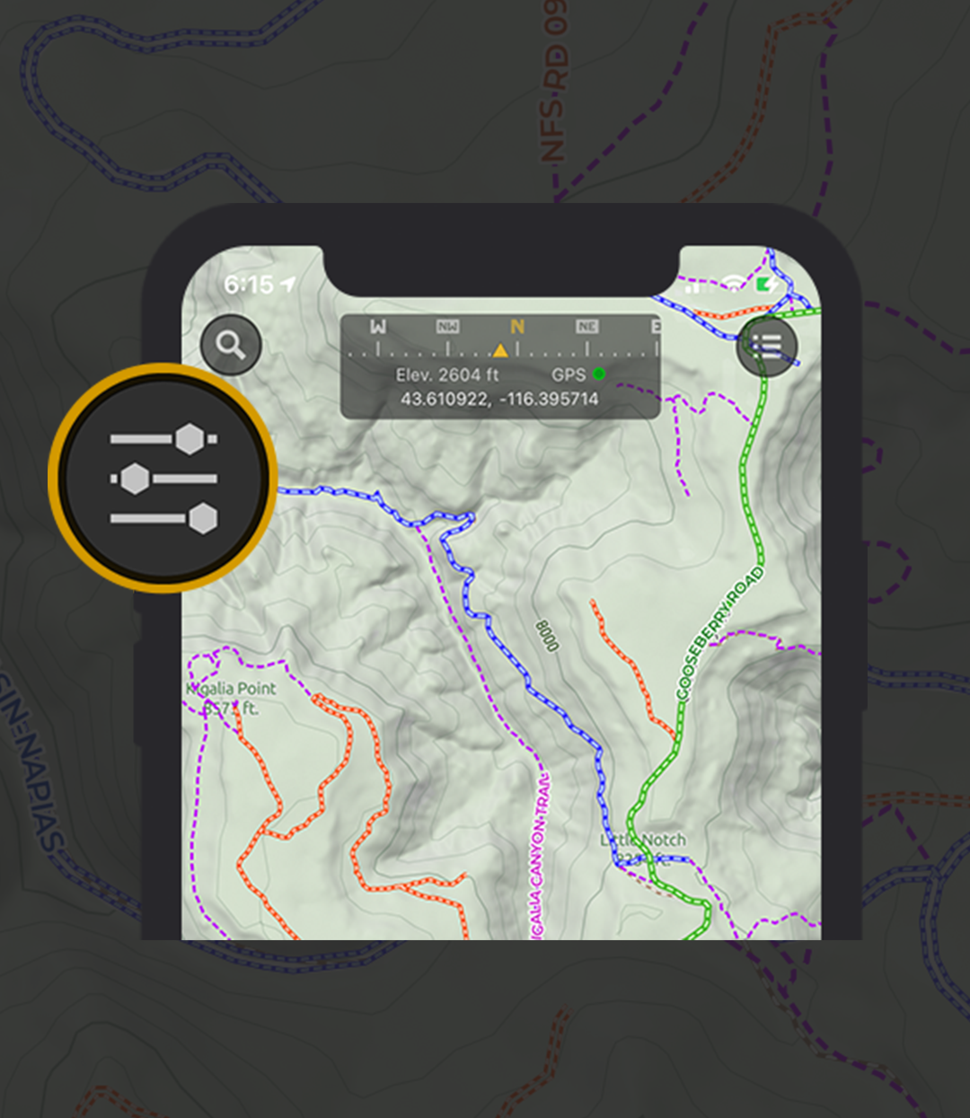 Scout To Hunt's UnPaved™ Offline Map Layer - Comprehensive Off-Roads & Trails 