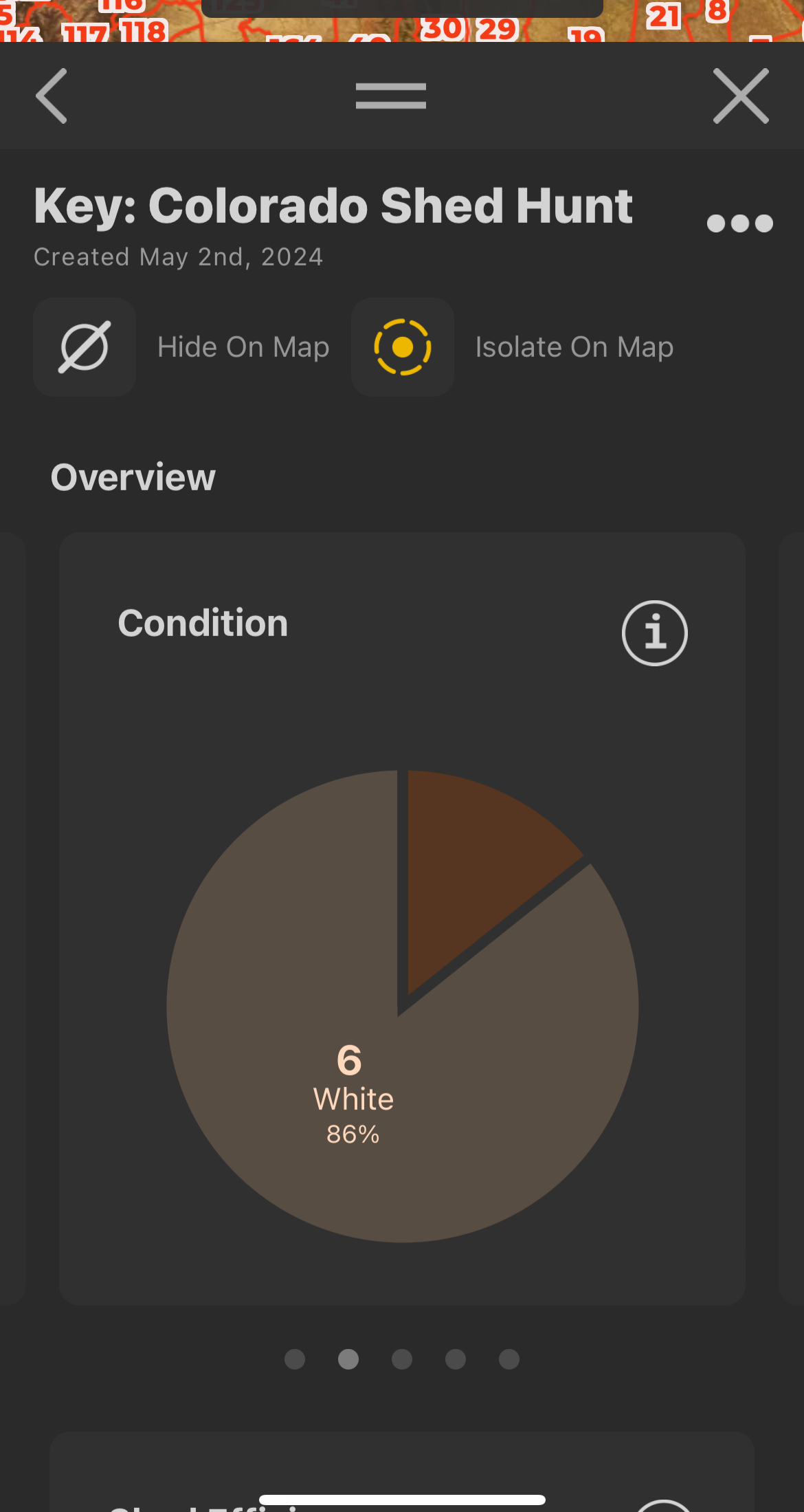 Shed Hunts - Customizable Shed Hunting Stats | Scout To Hunt App